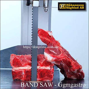 Ggmgastro  ⁇  Стрічки для різання м'яса KSH1650 з довжиною полотна 1650 мм