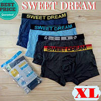 Мужские трусы боксеры Sweet Dream cotton A1020 размер XL разные расцветки ТМБ-18801