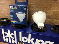 LED Lamp MR16 220V 7W 4000K GU5.3 Iskra,лампа для точечного светильника,лампа для люстры