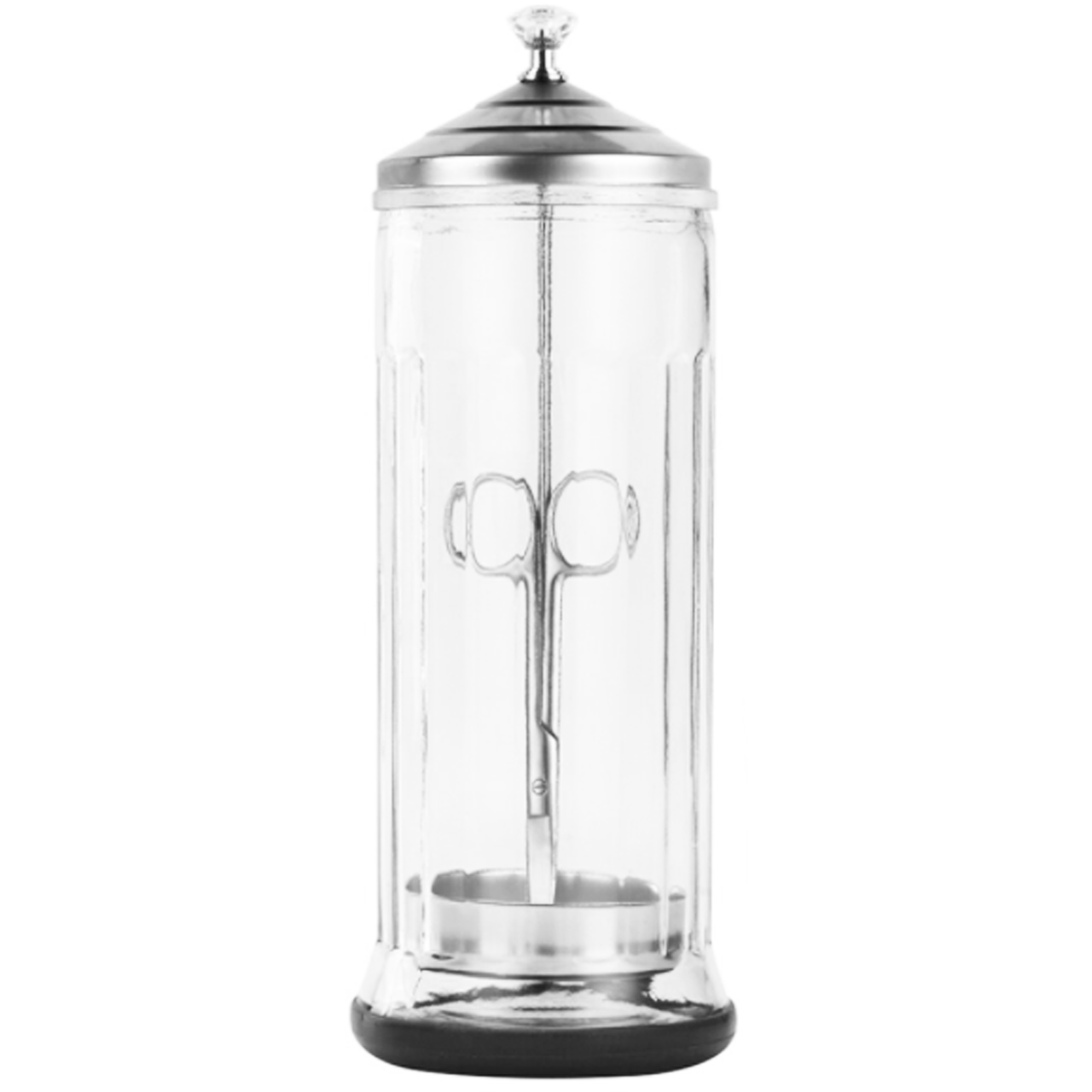 Скляна ємність для замочування та дезінфекції інструментів, місткість 1.5 л