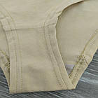 Труси сліпи жіночі однотонні "LUCKY" розмір XL бежеві 20031343, фото 8