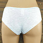 Труси сліпи жіночі однотонні "LUCKY" розмір L меланж 20031374, фото 7