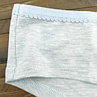 Труси сліпи жіночі однотонні "LUCKY" розмір L меланж 20031374, фото 8