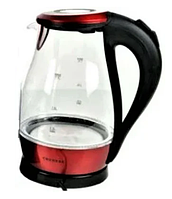 KB-2031 (6) Чайник электрический 1,7л, крышка-автоматическая, красный