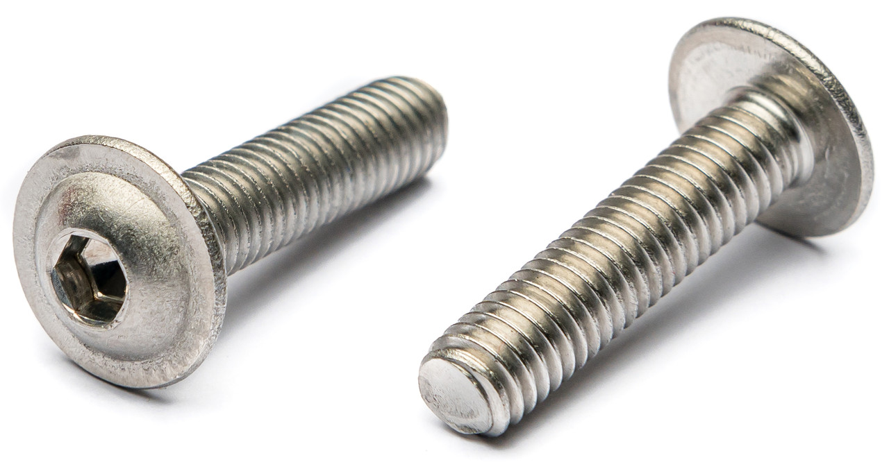 Гвинт з прессшайбою М6х25 з нержавіючої сталі А2 ISO 7380 inbus 4, фото 1