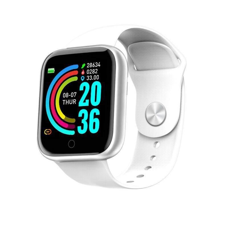 Смарт-годинник Smart Watch Y68 крокомір підрахунок калорій кольоровий екран