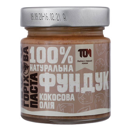 Паста з фундука ТОМ 180 г, фото 1