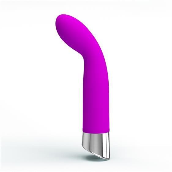 Вібратор для точки G Pretty Love John Vibrator Purple, 14,6 х2, 7 див., фото 1