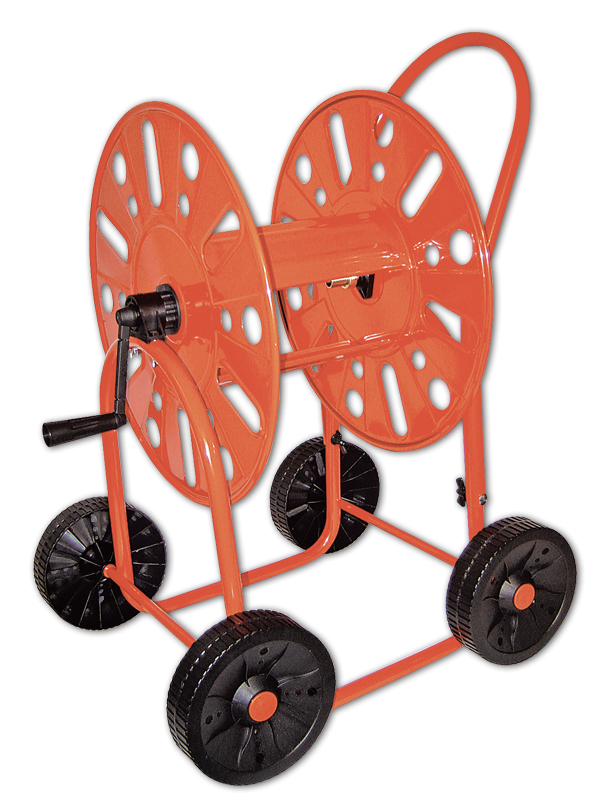 Візок для шланга 3/4" 90 м MAXI CAR — на чотирьох колесах, AG411, фото 1
