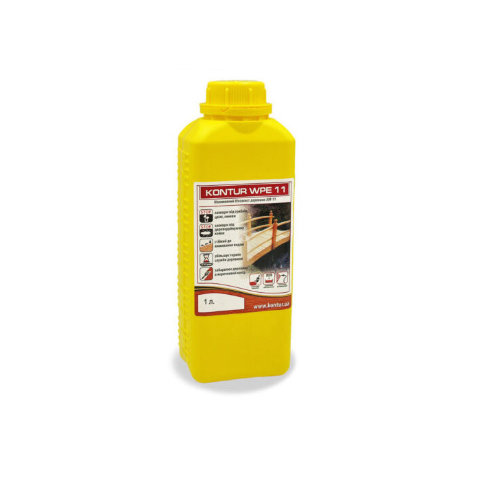 Антисептик для захисту деревини KONTUR-WPE-11 (ХМ-11) 1 л