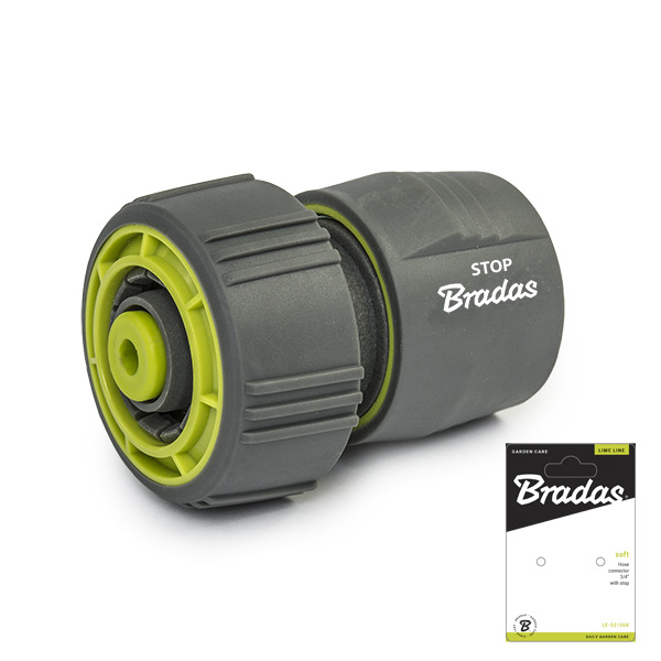 LIME LINE SOFT Конектор для шланга 3/4" STOP, LE-S2150K Польща