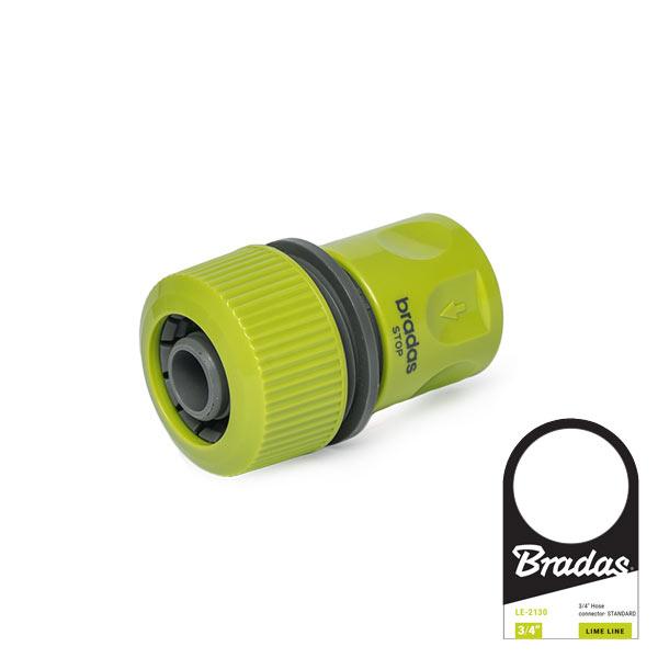 Конектор STOP для шланга 3/4", LIME EDITION, LE-2150 Польща