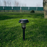 Знищувач комах - сонячна LED/UV лампа на кілку, 
CTRL-IN101S, фото 2