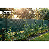 Стрічка для паркану 19см x 35м, 450г/м², зелена, 
TOB4501935GRL, фото 5