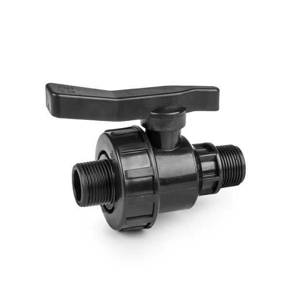 Кран для труб PE, GZ3/4", із зовнішньою різзю 3/4", PN10, GZ3/4", DSRA10VM34M34