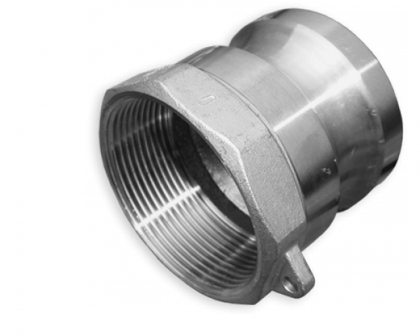 KAMLOK Тип A — Адаптер РВ 1 1/2" — неіржавка сталь, CGA150A/SS, фото 1