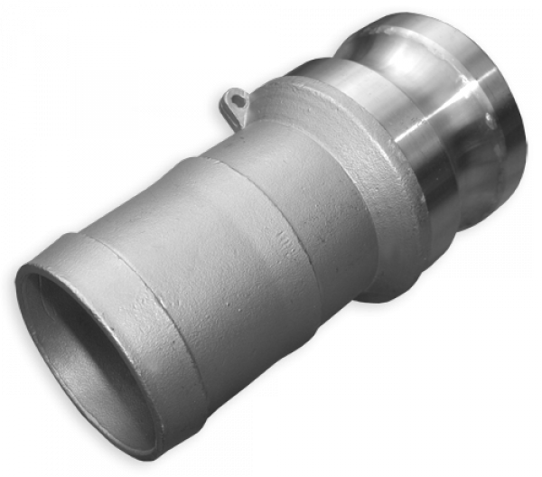 KAMLOK Тип E — Адаптер на шланг 4" — неірж/сталь, 
CGE400A/SS