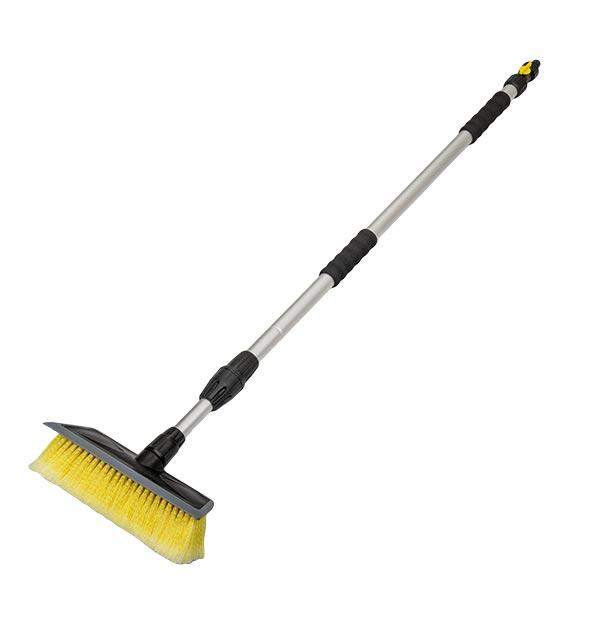 Щітка автомобільна + скребок з телескопічним держаком 104-169 см, ESQ1641, фото 1