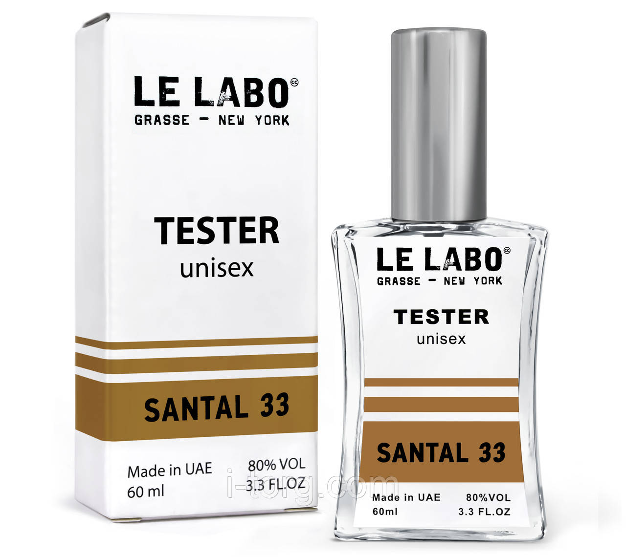 Тестер унісекс Le Labo Santal 33, 60 мл. NEW