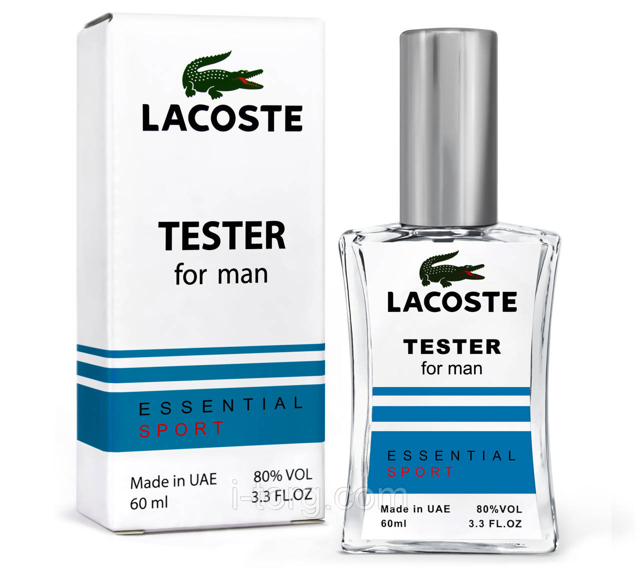 Тестер чоловічий Lacoste Essential sport, 60 мл. NEW