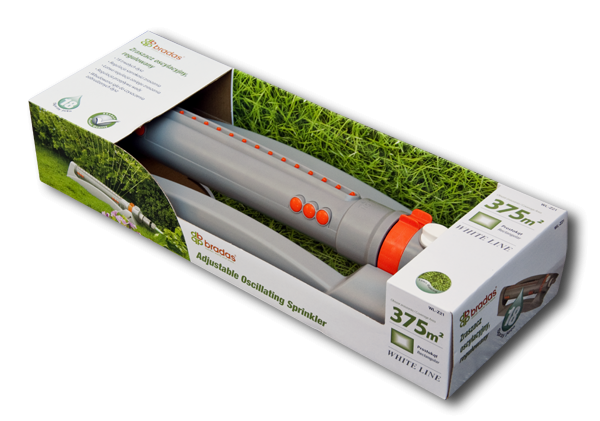 Зрошувач осцилювальний із регульованою шириною поливу, WHITE LINE, WL-Z21, фото 2