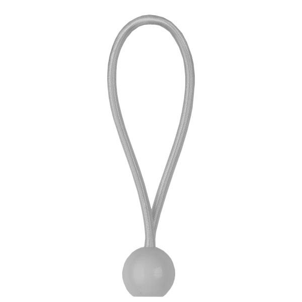 Еластичний гумовий шнур із кулькою, 15 см,
BUNGEE CORD BALL, BCB-0515GY-L Польша