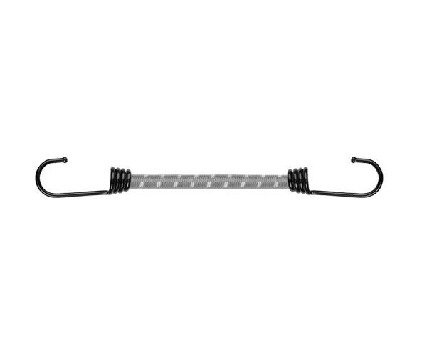 Гумовий шнур із гачками, 40 см, BUNGEE CORD HOOK,
BCH1-08040GY-E Польща