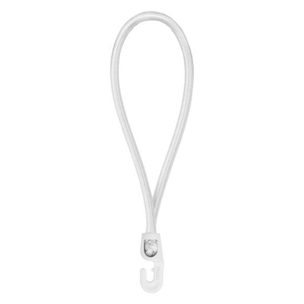 Петля еластична 25 см із гачком PVC BUNGEE COrdD HOOK, BCH3-0425WH-E, фото 1