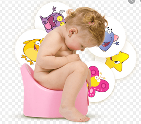 Наліпки для привчання дитини до горщика Magic Sticker 1 шт без упаковки!!!  Випадковий малюнок 30327