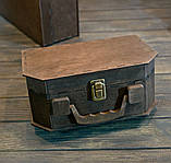 Дерев'яна коробка з дерева фанери 25 х 17 х 10 см, фото 2