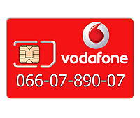 Красивый номер Vodafone 066-07-890-07