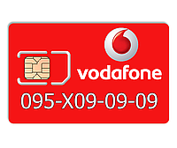 Красивый номер Vodafone 095-X09-09-09
