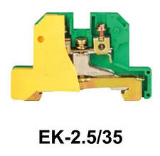 Клема заземляюча набірна JB(EK) 2,5/35