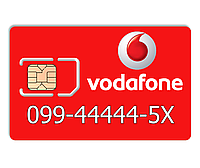 Красивый номер Vodafone 099-44444-5X