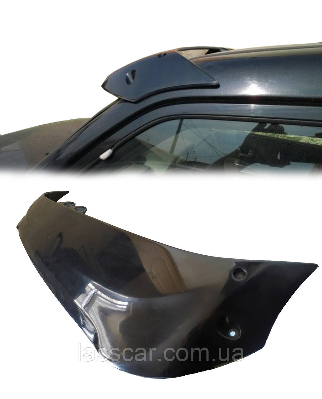 Козирок лобового скла LASSCAR на Mitsubishi Pagero Wagon 4