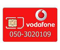 Красивый номер Vodafone 050-3020109