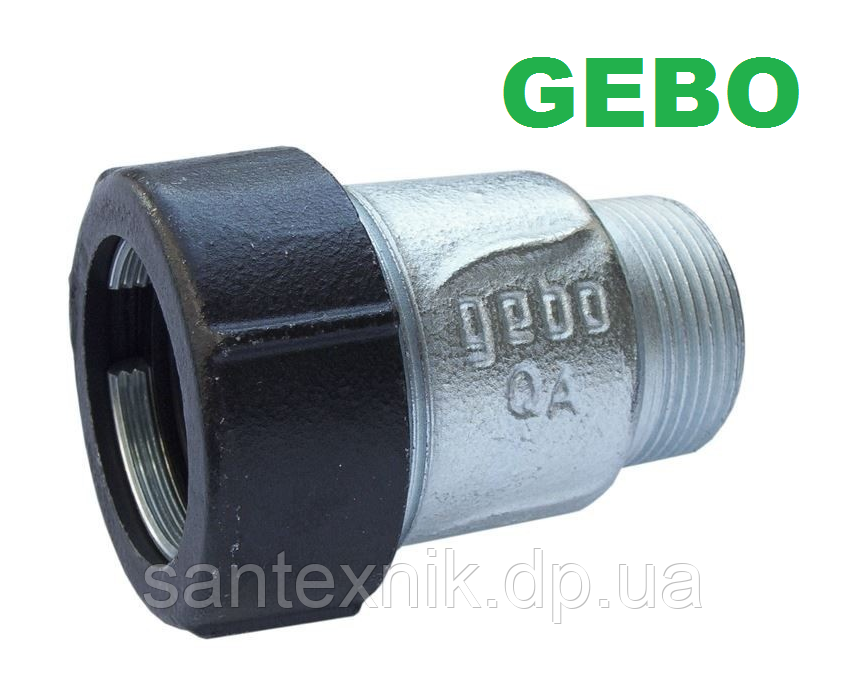 Затискач з'єднувач GEBO QA НР 1/2 17.195.00