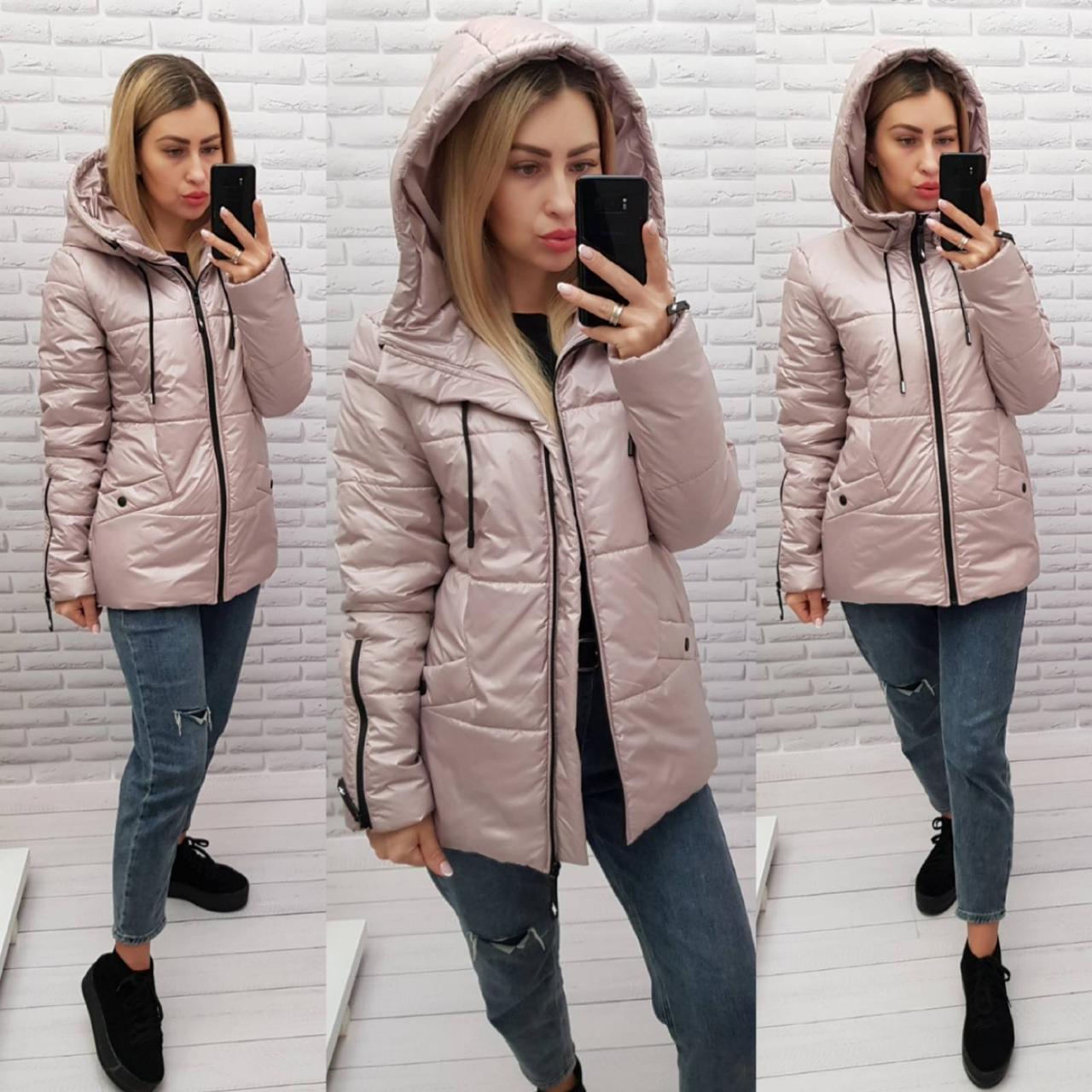 Куртка женская 310, новинка 2018, цвет Беж