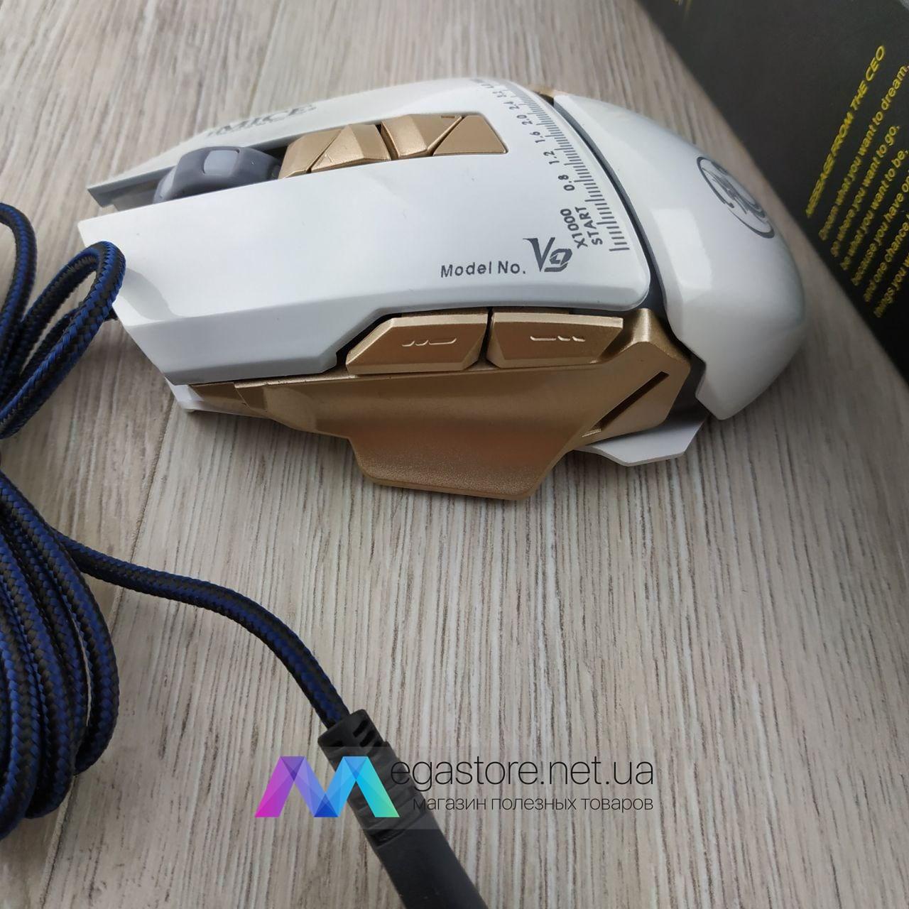 Игровая мышь IMICE V9 Gaming 3200 DPI с подсветкой геймерская мышь