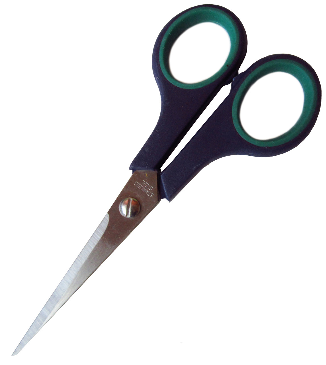 Ножиці з зеленою ручкою №5, швейні ножиці, ножиці для рукоділля