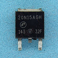 MOSFET N-канал 150В 20.5А 100мОм Apec AP20N15AGH TO252