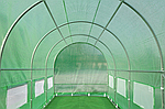 Теплиця тунель 3x4,5x2 м зелений Garden Foliowy Greenhouse, фото 4