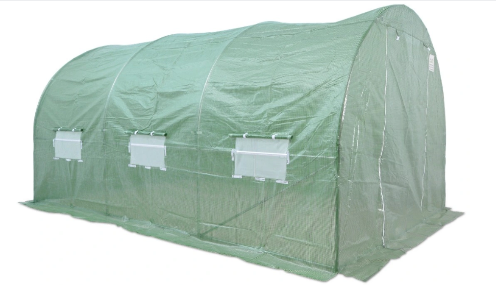 Теплиця тунель 3x4,5x2 м зелений Garden Foliowy Greenhouse, фото 1
