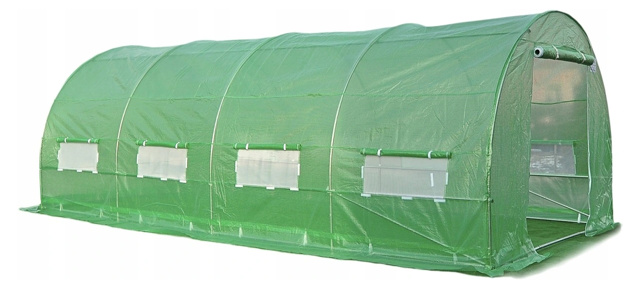 Теплиця тунель 3x6x2 зелена 18 кв м FocusGarden, фото 1