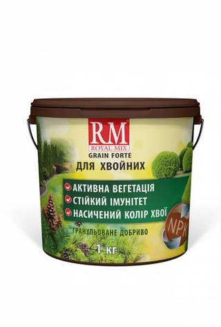 Добриво Royal Mix для хвойних (N-9;P-12;K-20;Mg-2;S-6,5+мікроелем.) 1 кг, Агрохімпак, фото 2