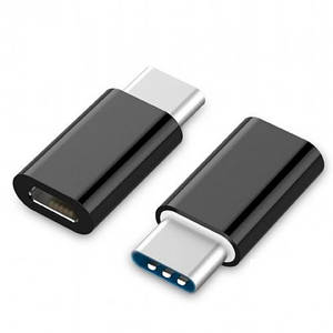 Перехідник microUSB (BF) - Type-C (CM) TRY Plug кольори в асортименті