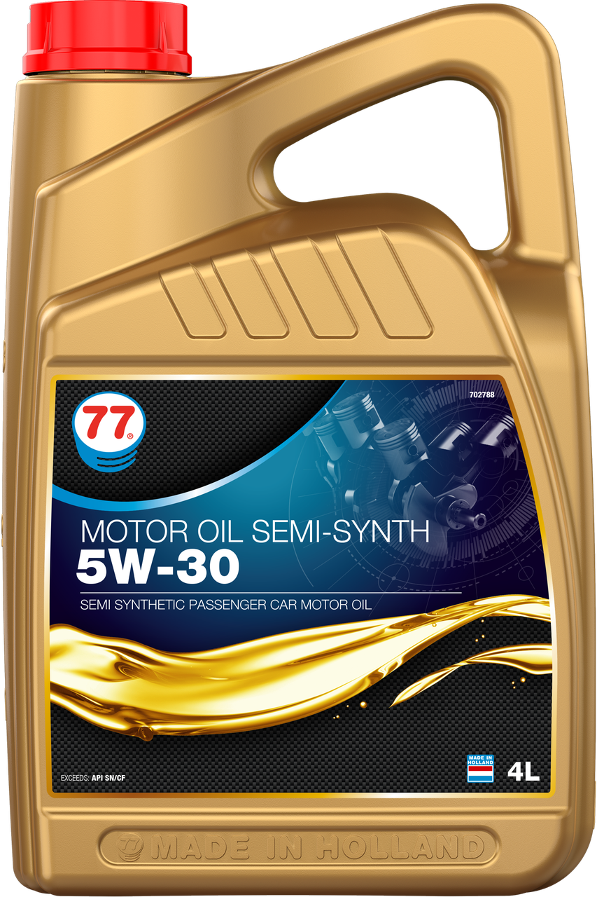 77 MOTOR OIL SEMI-SYNTH 5W-30 (кан. 4 л), фото 1