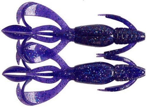 Силікон Keitech Crazy Flapper 2.4" ea#04 violet, фото 1