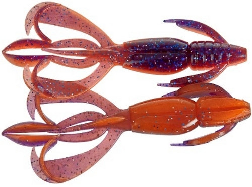 Силікон Keitech Crazy Flapper 2.8" pal#09 violet fire, фото 1