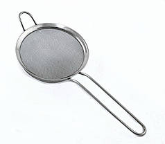 Сито кругле діаметр 100 мм для кухні та приготування їжі.